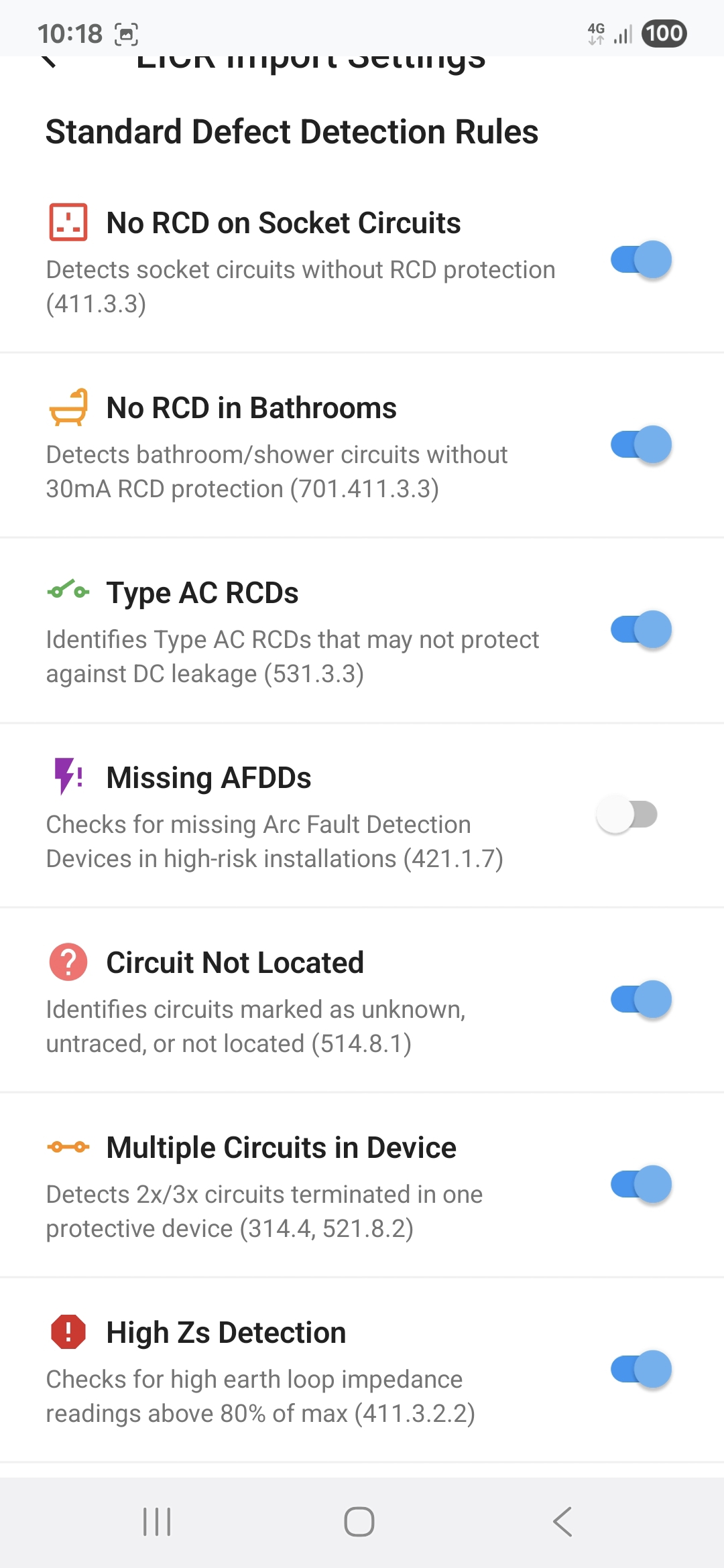 ElecSnap GBR App Screenshot 7